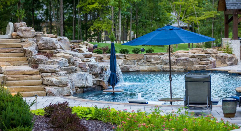 outdoor living space